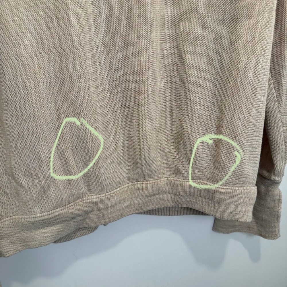 Vintage Penguin Sports Golf Embroidered Cream Knit Sweater - Picture 7 of 9